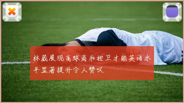 林葳展现高球商和控卫才能英语水平显著提升令人赞叹